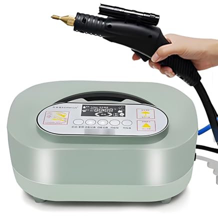 CAILION Steam Cleaner with a Small Light Torch, Handheld Steam Mop, Portable Steam Cleaners & Floor Polishers for Hard Floors, Appliances & More, Multiple Operating Modes