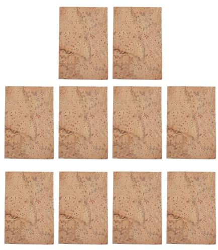 10 Pezzi Saxophone Neck Cork Soprano Sax Sheet Sostituzione per i Giocatori di Sassofoni Alto Tenore e Soprano