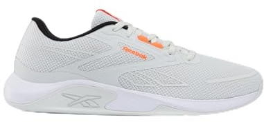 Reebok NANOFLEX TR 3 - Zapatillas Deportivas para Hombre, Color Gris/Negro/Mandarina atómica, Talla 48,5 EU