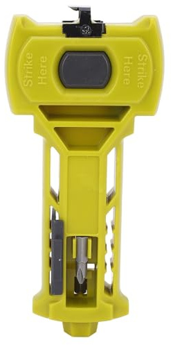 YWBL-WH Strumento per Mortasare la Serratura della Porta, Strumento di Installazione della Serratura in Plastica con Lame Commutabili per Porte 1-3/8 e 1-3/4, per Falegnami e Appassionati del