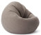Lumaland Sitzsack Drops: runder Sitzsack (300 L) mit 2-in-1-Funktion für bequemes Sitzen & Liegen | Der Doppelagent für Relax-Momente in- & Outdoor I Mit anpassungsfähiger EPS-Füllung | Ø 120 x 75 cm