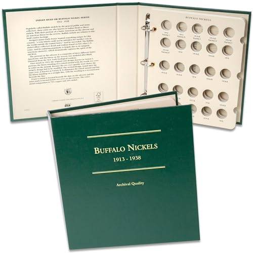 Littleton Coin Company 1913-1938 Buffalo Nickel Album Coin Storage