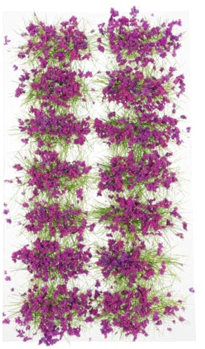 Artibetter Miniature Grass Tufts Cluster DIY Scenery Materials for Model Layouts Lightweight Floral Decoration for Outdoor Table