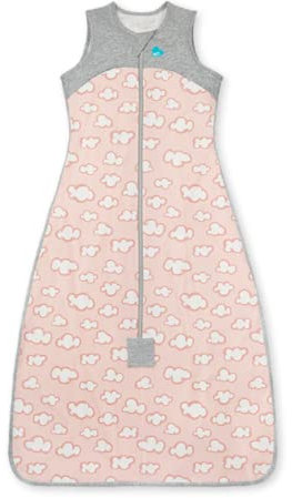 Love To Dream Schlafsack, Bio-Baumwolle, 0,2 Tog, Dusty Pink, 18–36 m, Von Hebammen empfohlen