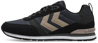 HUMMEL Unisex Monaco 86 WCS Sneaker, Black/Magnet, 42 EU
