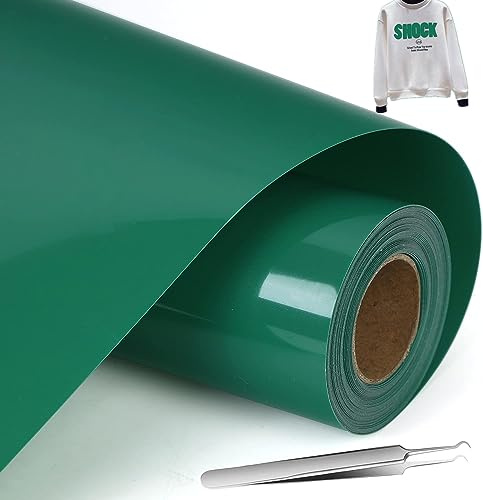 NCRGB Heat Transfer Vinyl(innehåller Verktyg) Transfer Paper,Vinyl för Termisk överföring för T-shirts,De Flesta Textilier,Graveringsmaskiner,Lätt att Klippa och överföra