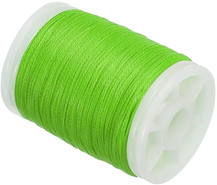 PATIKIL Hilo de Servicio para Cuerda de Arco de Tiro con Arco, 120 Yardas / 110M, 0.015 de Diámetro, Hilo para Atar Visor Peep Nock Arco Compuesto Recurvo, Verde Cristal