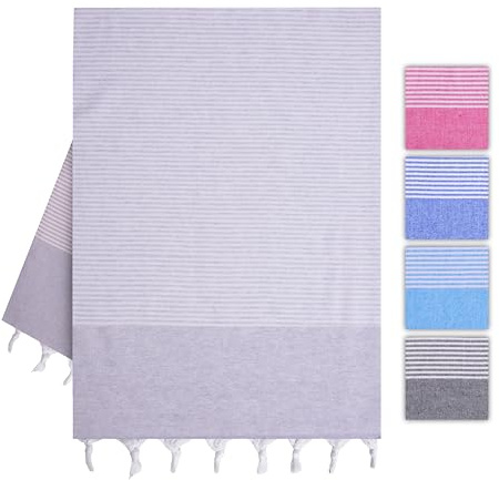 Heré Mood Saunahandtuch & Strandtuch XXL, Weiches Badehandtuch groß als Hamamtuch für Damen & Herren, Saunatuch, Reisehandtuch, Stranddecke, Badetuch, Duschtuch, Sauna Zubehör, Geschenk geeignet