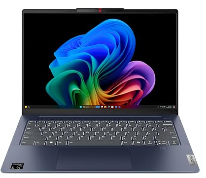 Lenovo IdeaPad Slim 5 | 14 Inch Full HD 1200p Copilot+ PC Laptop | Snapdragon X Plus X1P-42-100 | 16GB RAM | 512GB SSD | Windows 11 Home | Abyss Blue