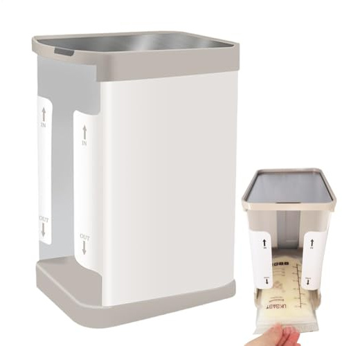 Solution de stockage du lait maternel – Organiseur facile pour sac de congélation du lait, conteneurs de congélation du lait maternel, sacs de rangement sûrs pour le lait maternel, conteneurs de