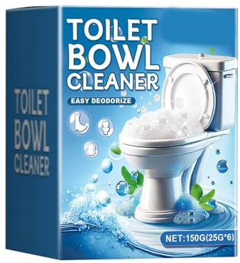 WC Reiniger Schaum - 150g Kalkentferner & Urinsteinlöser - WC Pulver Kloreiniger Toilettenreiniger WC Reiniger WC Schaumreiniger für die Reinigung hartnäckiger Verschmutzungen aller Art