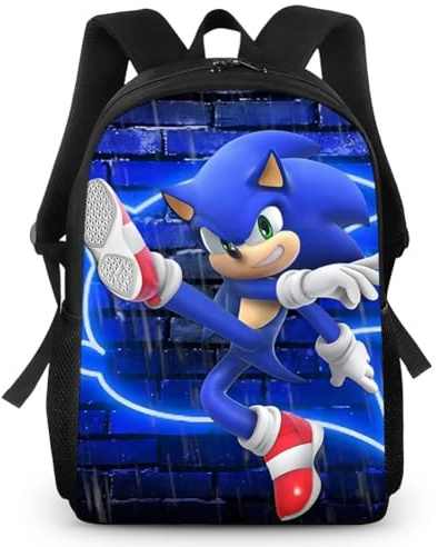 YCVBCY Hedgehog Zaino per Bambini,Zaino Scuola Zainetto Casual Leggero Elementare Borsa Zainos Viaggio Grande Capacità Impermeabile per Viaggi