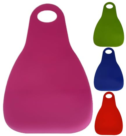 xowwyue Trineo De Nieve para Adultos | 4 Piezas Resistente Y Portátil | Tabla De Esquí para Bebés Trineos De Invierno,para Adolescentes Niños Hielo Hierba Playa Descenso Exterior Esquí Navidad