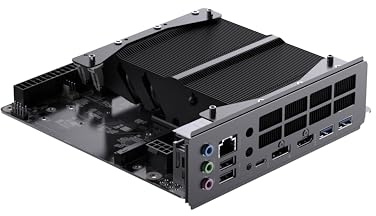 MINIS FORUM BD895i SE Motherboard, AMD Ryzen 9 8945HX 16C/32T bis zu 5,4 GHz mit AMD Radeon 610M, Barebone ohne 2×DDR5(bis zu 96GB)/2×M.2 2280 NVME SSD, HDMI/DP/USB-C Videoausgang, 2,5G RJ45, USB 3.2