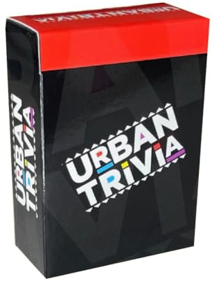 Urban Trivia - Black Card Game for The Culture! Fun Trivia on Black TV, Movies, Music, Sports, & Growing Up Black! Great for Adult Game Nights and Family Gatherings.