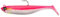 Savage Gear Savage Minnow - Lebendige Kicking Action, Stand-Up Jig Head Design, ideal für Salzwasser- und Süßwasserangler, perfekt für Raubfische wie Hecht, Barsch & Zander Pink Pearl Silver 10 cm