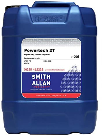 2 Stroke Oil Red Mineral 2T Two-Stroke Oil Premium Low Smoke 20 Litre 20L