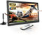 Desobry Télévision Portable 15,6 Pouces HD 1080P - TV Camping avec Batterie 3000mAh, Tuner DVB-T2, HDMI/USB/AV - pour Caravane, Jardin, Urgence