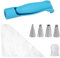 Icing Dispensers,Pastry DIY Cake Decorating Pen,Icing Piping Tips Nozzles Bag,Sugar Craft Fondant Cake Deco Tool Kit,Suitable for Cake Biscuit Decorating Kitchen Baking,Baking Tools (1 Set)