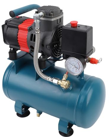Thonlai Bärbar Trådlös Luftkompressor Laddningsbar Batteridriven Luftpump 1,32 Gallon 8 Bar med Gummierat Handtag för BL1830B BL1840B BL1850B BL1860B BL1815 BL1820 BL1825