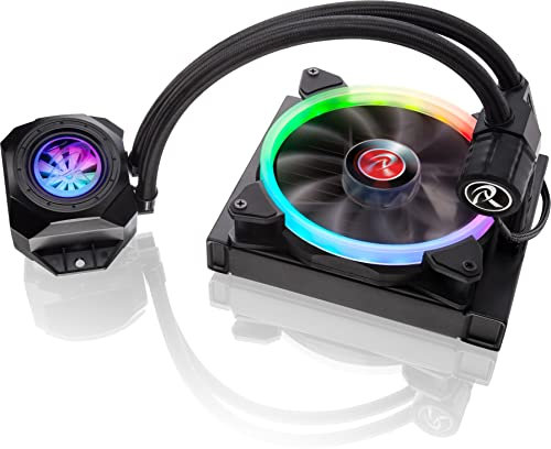 RAIJINTEK Orcus Core CPU Kühler RGB Komplett AiO Wasserkühlung PC, Prozessor Kühler, Water Cooling, 140mm Wasserkühlung Pumpe mit CPU Lüfter