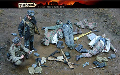 XINGCHANG Resin Kits Maßstab 1:35 Nach Einer Schlacht Big Set Soldaten Resin Model DIY Toys