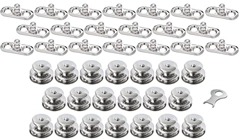 TENAX Lot de 20 pièces supérieures Grand + Plaques perforées + Clé