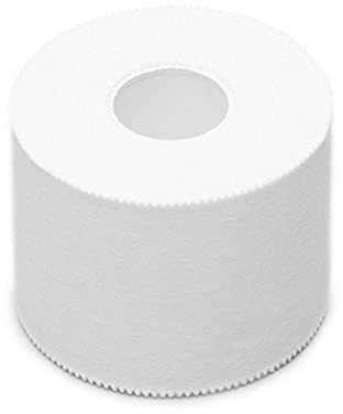 Sportband, 5 cm x 10 m vitt atletiskt band för sportsjukvårdspersonal, användning på knä, armbåge eller fotled sjukgymnastik, blåsförebyggande (1 rulle)