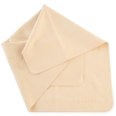 Haida Panno di pulizia in microfibra per filtri, lenti, occhiali, schermi, occhiali, 1 pezzo, 30 x 30 cm