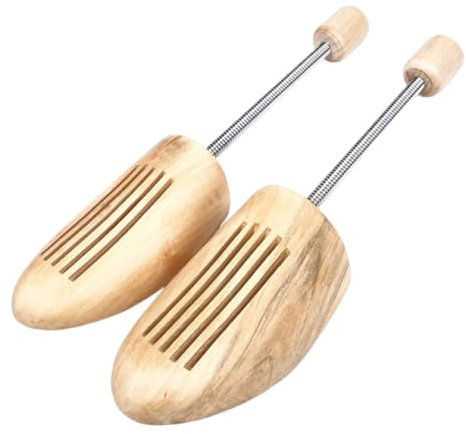 Eruceky 1 Paio Tendiscarpe In Legno, Tendiscarpe in Legno Naturale, Tendiscarpe in Legno di Qualità, Unisex Anti Pieghe Scarpe Alberi Di Scarpe, Assorbimento dell'Umidità