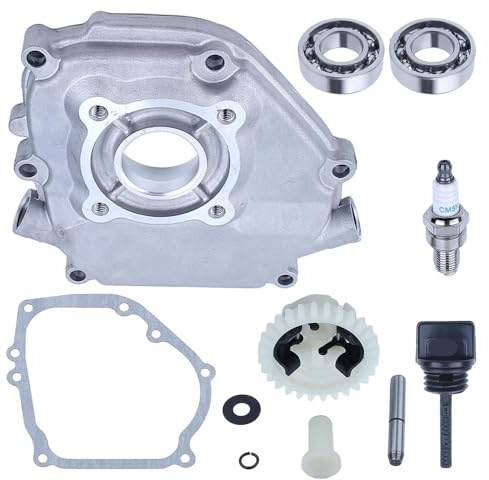 Motor vevhuspackning regulatorväxelsats passar for GX160 GX200 5.5HP 6.5HP reservdelar med vevaxellager