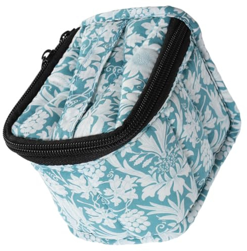 BESTYASH Organizer per Smalti 9 Scomparti per 15ml, Custodia Chiusura Zip per Manicure a Casa e Viaggio