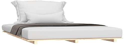 vidaXL Bed Frame without Mattress 120x200 cm Solid Wood Pine