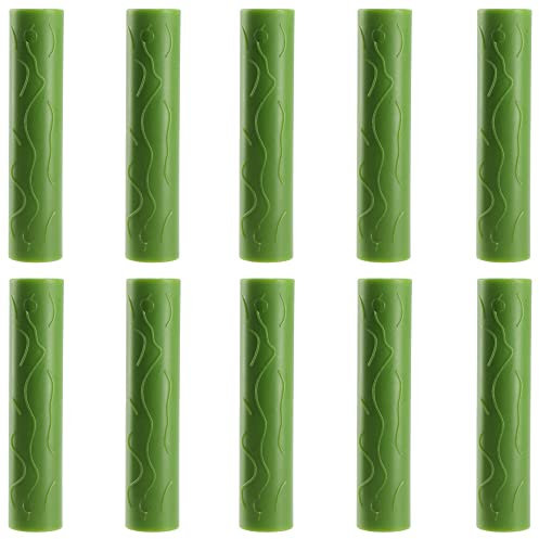 KADAX Connettore dritto per supporti per piante, tubo di collegamento in plastica di alta qualità, 10 connettori per piante da giardino (11 mm/10 pezzi)