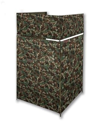Puesto de caza tipo pantalla de 3 lados en aluminio alto 120 cm + suplemento 40 cm. peso 3,5 Kg