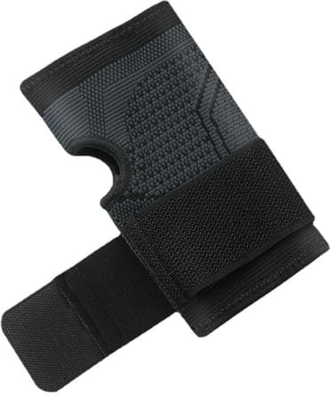 EUTYRG Fitness-Armbänder für Training und Gewichtheben, 1 verstellbares Armband, Fitness-Trainingsarmband, Comp (L)