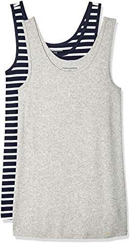 Amazon Essentials Wae45056sp18, jersey premama Mujer, Azul (Navy/White Stripe/Light Grey Heather), 46 (Talla del fabricante: XX-Large)