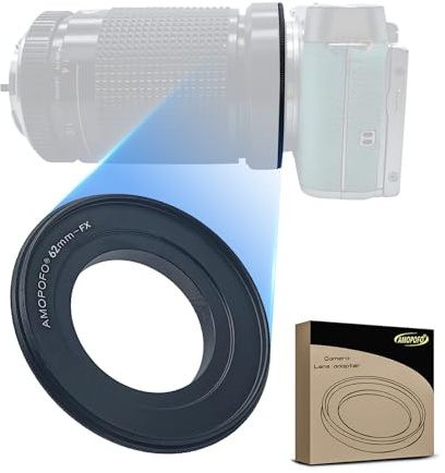 62mm-FX retroadapter makro vändbar adapter ring.für F X-mount 62mm