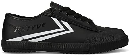 FEIYUE Fe Lo 1920 Vegan Leather or Recycled Canvas Training Shoes, Unisex Low Top Great Sneakers for Martial Arts, Parkour, Lifting, and Great for Every Day Casual Wear