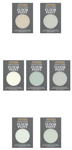 Rust-Oleum Chalky Floor Paint in Matt Finish - Fresh Greens Tester Box