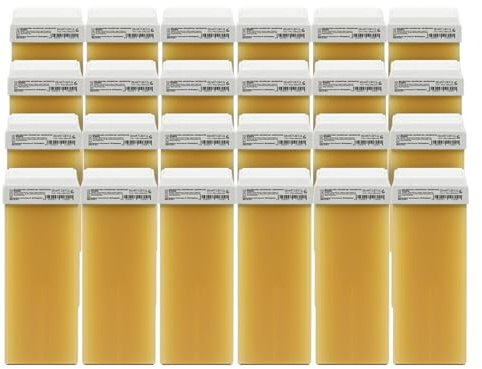 RESTASE | Fettlöslig rulle med mikrofiber för känslig hud och kort och hårt hår, 24 x 100 ml, tillverkad i Italien