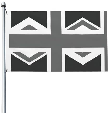 Bandera nacional del Reino Unido para exteriores, bandera de las cuatro estaciones, bandera de vacaciones de doble cara con ojal, fondo decorativo, suministros para fiestas