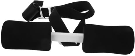 JOINPAYA Yoga Fitnessgeräte Bauchfitnessgeräte Bauchmuskeltrainingsstange Crunches Hilfe Bauchmuskeltrainer Sit Up Tool Fitnessgerät Haushaltsfitnessgeräte Nylongewebe Schwarz