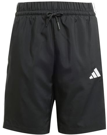 adidas Unisex Kinder Essentials Climacool Stripes Shorts, Black/White, 9-10 Years
