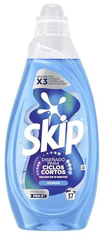 Skip Detergente Ciclos Cortos Anti Olor 37 LAV
