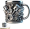 Katslyn V8 Engines Stainless Steel Cup, V8 Engine Mug 3D Creative, Stylish Gift, V8 Engine Stainless Steel for Car Enthusiasts and Racing Fans, Unique Present