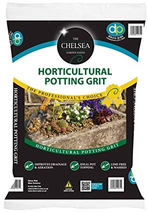 Deco-Pak Horticultural Potting Grit 6mm, SOIL, Large 20KG