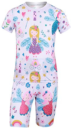 Kinder Radtrikot Set Kinder Shorts Fahrradbekleidung Junge Mädchen MTB Anzug Sommer Fahrrad Wear, fee, 3X-Large