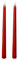 KARELLS Flameless Red Decorative Table Candles (2), Indoor Battery Operated, Flickering Flame