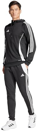adidas Performance Tiro 24 Trainingshose Dunkel schwarzweiss, L Herren